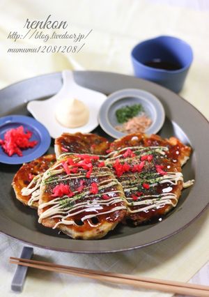 蓮根のお好み焼き風。-レシピのメイン写真