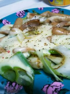 簡単おつまみ☆旨い!長ネギのチーズ焼き-レシピのメイン写真