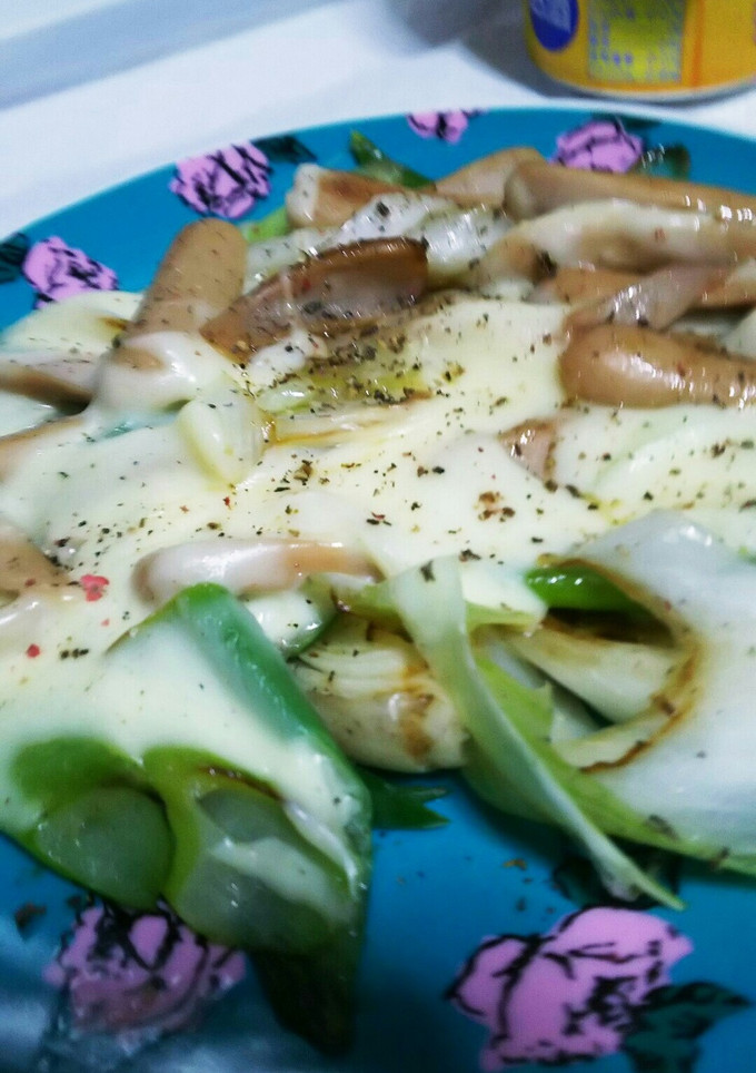 簡単おつまみ☆旨い！長ネギのチーズ焼き-レシピのメイン写真