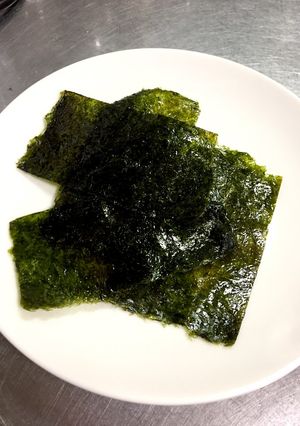 韓国のり 簡単おつまみ おやつにも-レシピのメイン写真