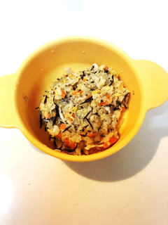 【離乳食後期】野菜たっぷりしらす炒飯-レシピのメイン写真