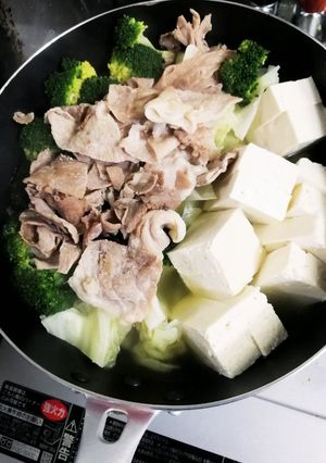 ◇豚肉とキャベツ◇白だしお鍋♪-レシピのメイン写真