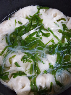 【簡単】春雨と餃子のスープ-レシピのメイン写真