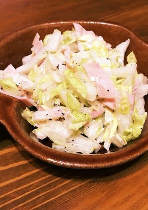 白菜のコールスロー風サラダ-レシピのメイン写真