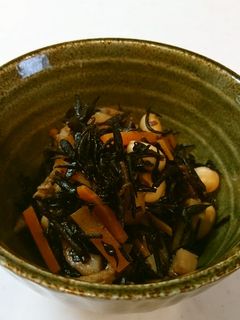 冷凍ストック・ひじきの煮つけ-レシピのメイン写真