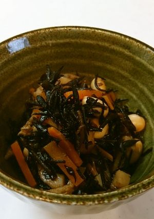 冷凍ストック・ひじきの煮つけ-レシピのメイン写真