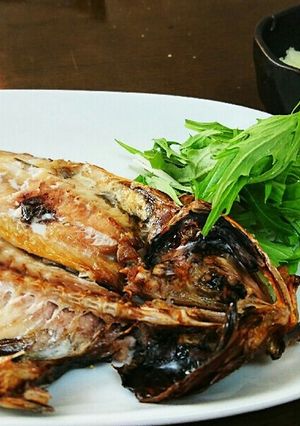 コンビネーションレンジで冷凍あじ10分焼-レシピのメイン写真