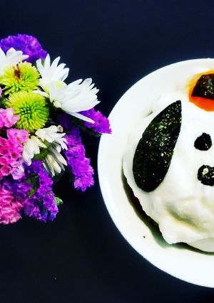 スヌーピーの納豆ご飯-レシピのメイン写真