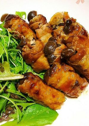 しめじのクルクル肉巻き-レシピのメイン写真