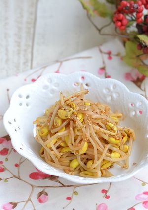 大豆もやしのピリ辛ナムル【作り置き】-レシピのメイン写真