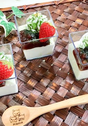 かき氷のシロップで簡単ムース♡-レシピのメイン写真