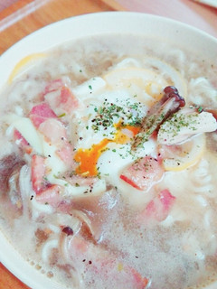 余ったレモンスープでとんこつラーメン-レシピのメイン写真