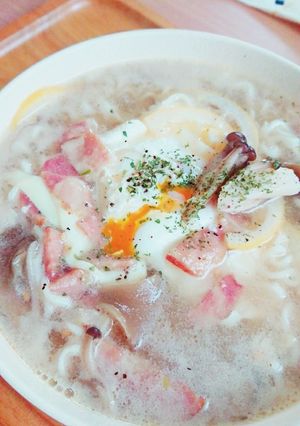 余ったレモンスープでとんこつラーメン-レシピのメイン写真