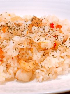 炊飯器で簡単エビピラフ☆-レシピのメイン写真