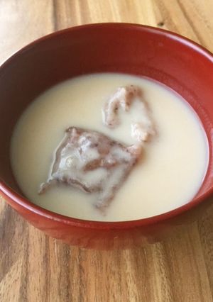 酒粕しるこ-レシピのメイン写真
