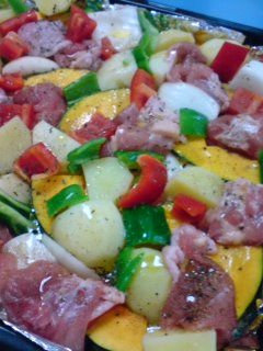 鶏と野菜のオーブン焼き-レシピのメイン写真