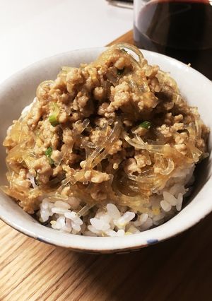 春雨と豚挽肉の中華炒め-レシピのメイン写真