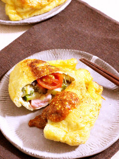 油あげの夏野菜きんちゃく-レシピのメイン写真