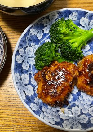 ハンバーグ-レシピのメイン写真