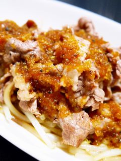 牛肉もやし炒め~ステーキソースがけ~-レシピのメイン写真