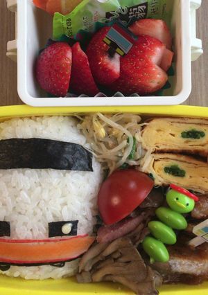 簡単！特急スペーシア弁当-レシピのメイン写真