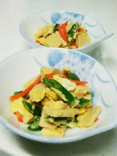 簡単♡高野豆腐の卵とじ-レシピのメイン写真