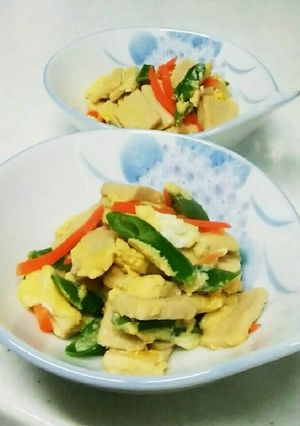 簡単♡高野豆腐の卵とじ-レシピのメイン写真