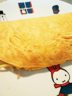 残った焼きそばで簡単オムソバ❤-レシピのメイン写真