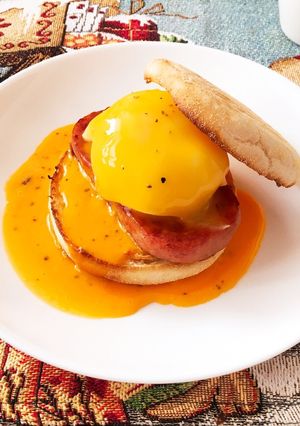 電子レンジで簡単☆エッグベネディクト-レシピのメイン写真