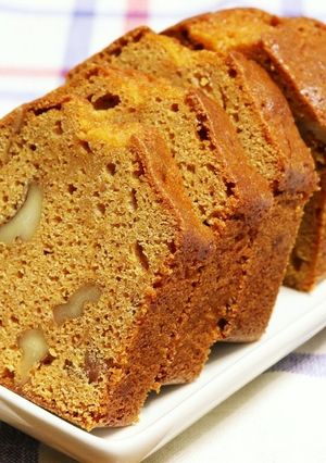 胡桃のカラメルパウンドケーキ-レシピのメイン写真