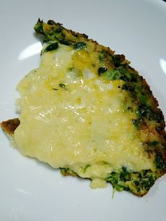 ほうれん草とチーズのオープンオムレツ-レシピのメイン写真
