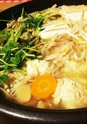 お家でできる❗️お店の鶏鍋~うま塩味~-レシピのメイン写真