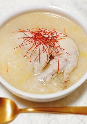 圧力鍋でほろほろ参鶏湯-レシピのメイン写真