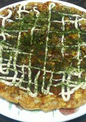 お好み焼き風キャベツオムレツ-レシピのメイン写真