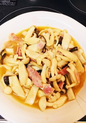 エリンギプナピーバター醤油炒め-レシピのメイン写真
