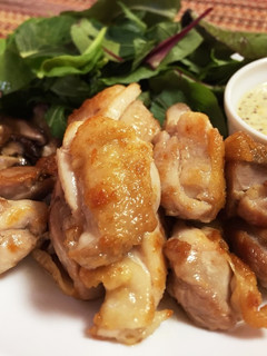 鶏肉のハニーマスタード添え-レシピのメイン写真