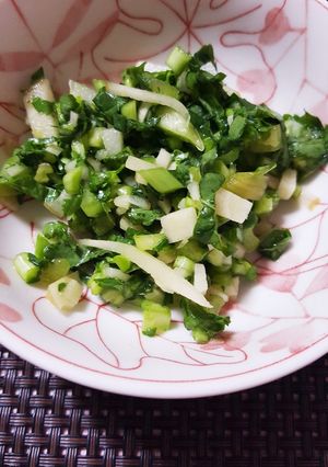大根の葉で箸休め♪-レシピのメイン写真