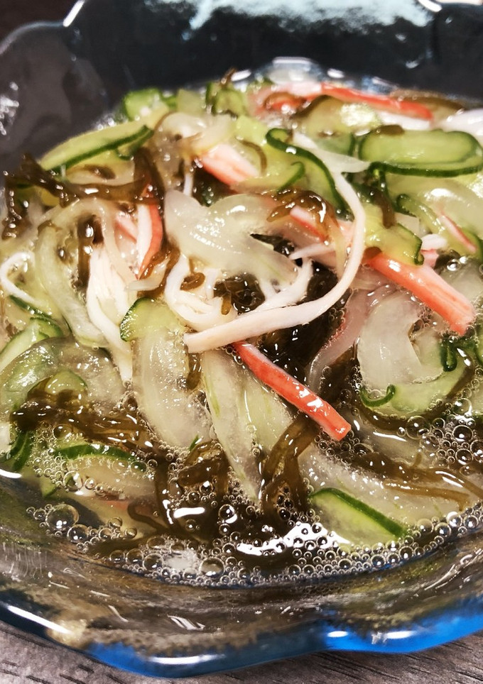 もずく酢の和え物-レシピのメイン写真