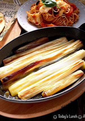 上州ねぎのオーブン焼きシンプルで甘いよっ-レシピのメイン写真