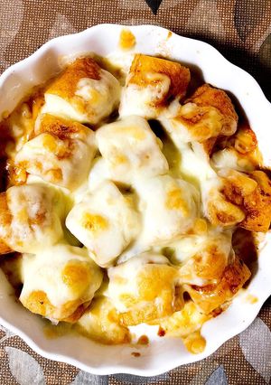 超絶簡単!ごぼ天チーズ焼き-レシピのメイン写真