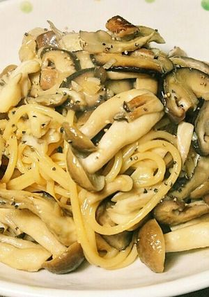 きのこと濃厚バターの和風パスタ-レシピのメイン写真