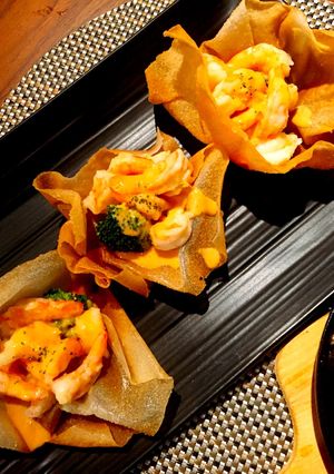 海老のソテー 簡単ビスクソースで！-レシピのメイン写真