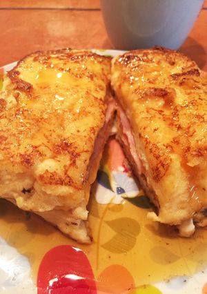 ハムチーズフレンチトースト-レシピのメイン写真