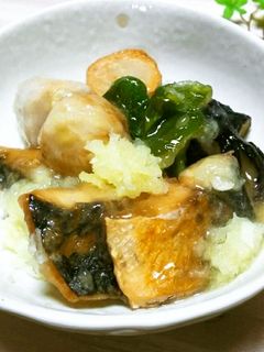 ◆揚げサバと野菜のみぞれ煮♪-レシピのメイン写真