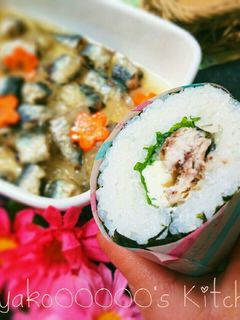 節分にも♪鰯のマリネ寿司ブリトー-レシピのメイン写真