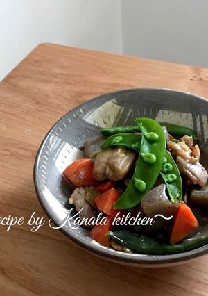 炒り鶏(簡単･筑前煮風、鶏肉の煮物)-レシピのメイン写真