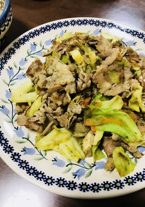 バジルソースで野菜炒め♫-レシピのメイン写真