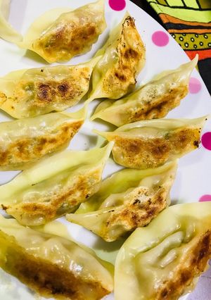 にらと白菜たっぷりの基本餃子！-レシピのメイン写真
