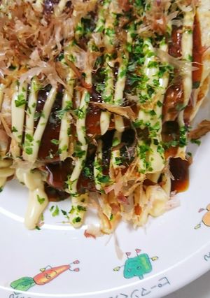簡単に♪白菜でお好み焼き-レシピのメイン写真