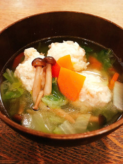 ふわふわ鶏団子の白菜スープ-レシピのメイン写真